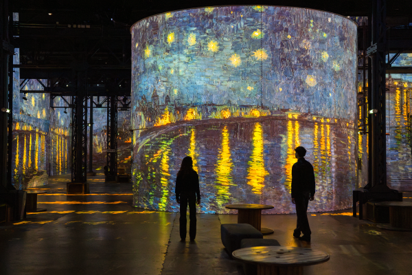 Van Gogh exhibition in Paris - Atelier des Lumières