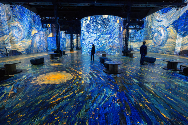 Van Gogh exhibition in Paris - Atelier des Lumières